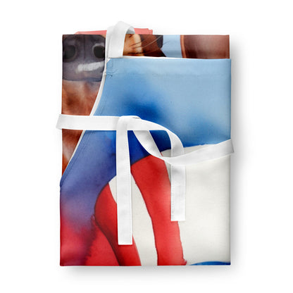 Dachshund Patriotic American Apron - One Color / One Size - Home & Garden - Kitchen Dining & Bar - Table Decoration &