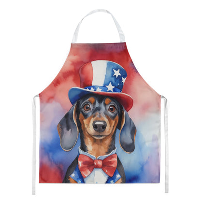 Dachshund Patriotic American Apron - One Color / One Size - Home & Garden - Kitchen Dining & Bar - Table Decoration &