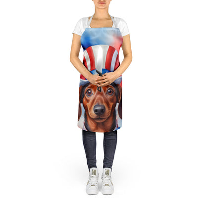 Dachshund Patriotic American Apron - One Color / One Size - Home & Garden - Kitchen Dining & Bar - Table Decoration &