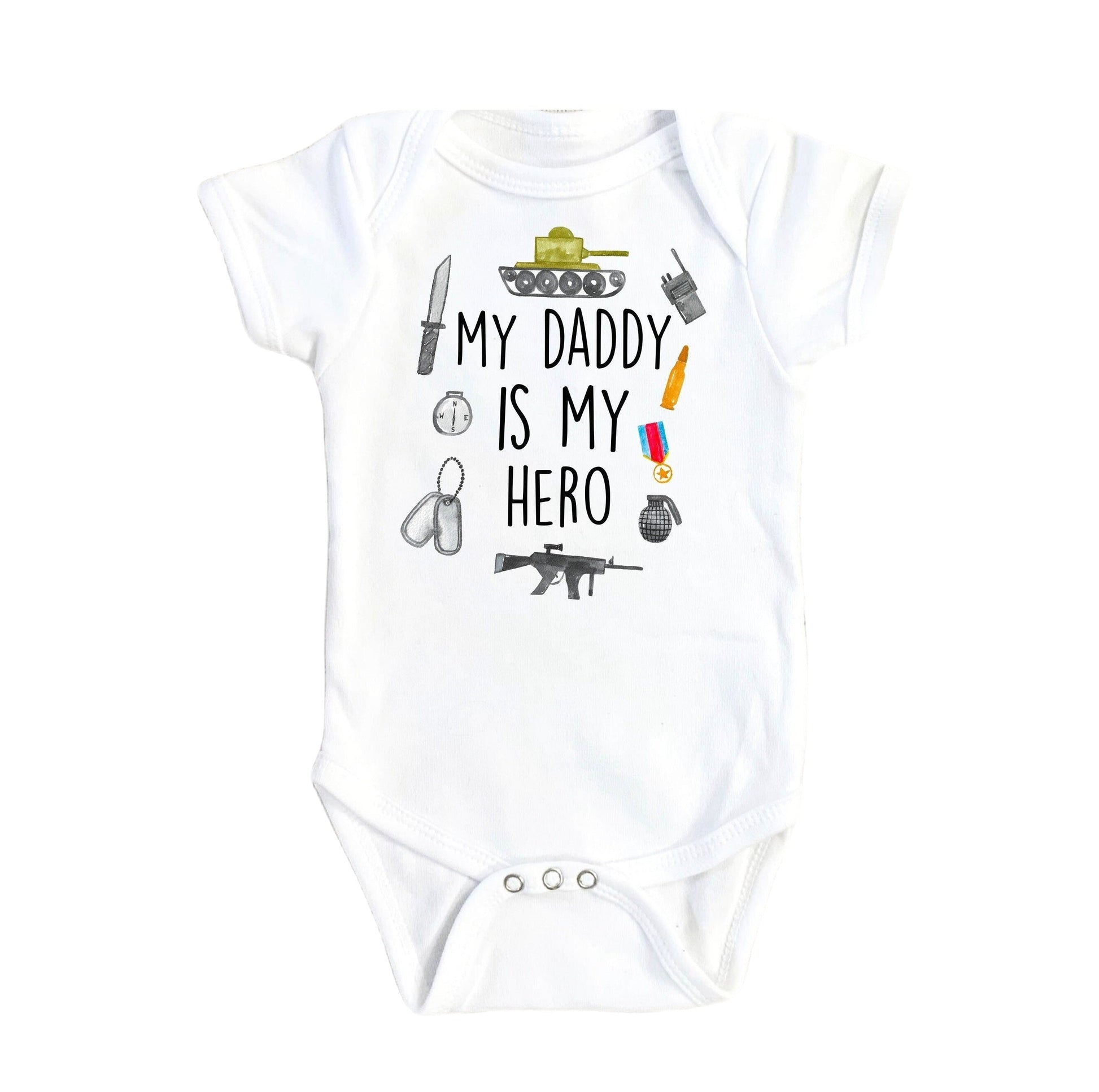 Daddy Hero - Baby Boy Girl Clothes Infant Bodysuit Funny Cute Newborn - Kids & Babies - Mother & Kids - Boys’ Baby