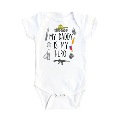 Daddy Hero - Baby Boy Girl Clothes Infant Bodysuit Funny Cute Newborn - Kids & Babies - Mother & Kids - Boys’ Baby