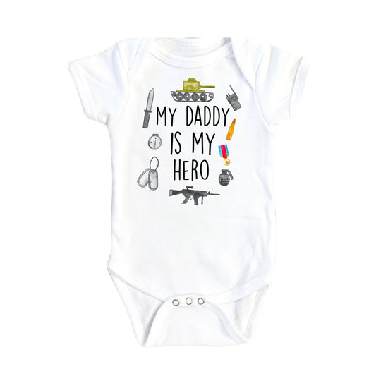 Daddy Hero - Baby Boy Girl Clothes Infant Bodysuit Funny Cute Newborn - Kids & Babies - Mother & Kids - Boys’ Baby