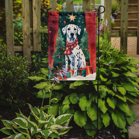 Dalmatian Christmas Garden Flag - One Color / One Size - Home & Garden - Home Decor - Flags Banners & Accessories