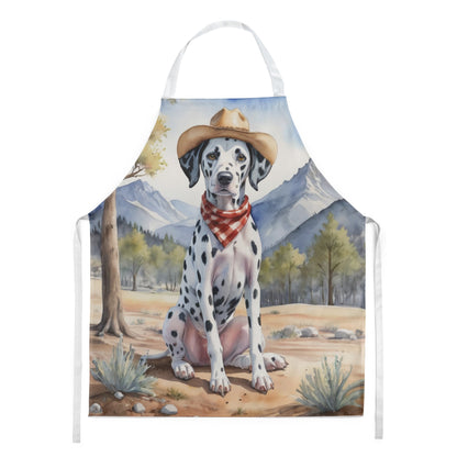Dalmatian Cowboy Welcome Apron - One Color / One Size - Home & Garden - Kitchen Dining & Bar - Table Decoration &