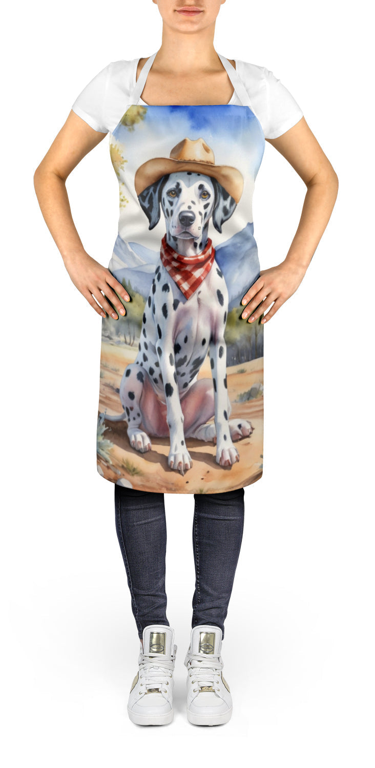 Dalmatian Cowboy Welcome Apron - One Color / One Size - Home & Garden - Kitchen Dining & Bar - Table Decoration &