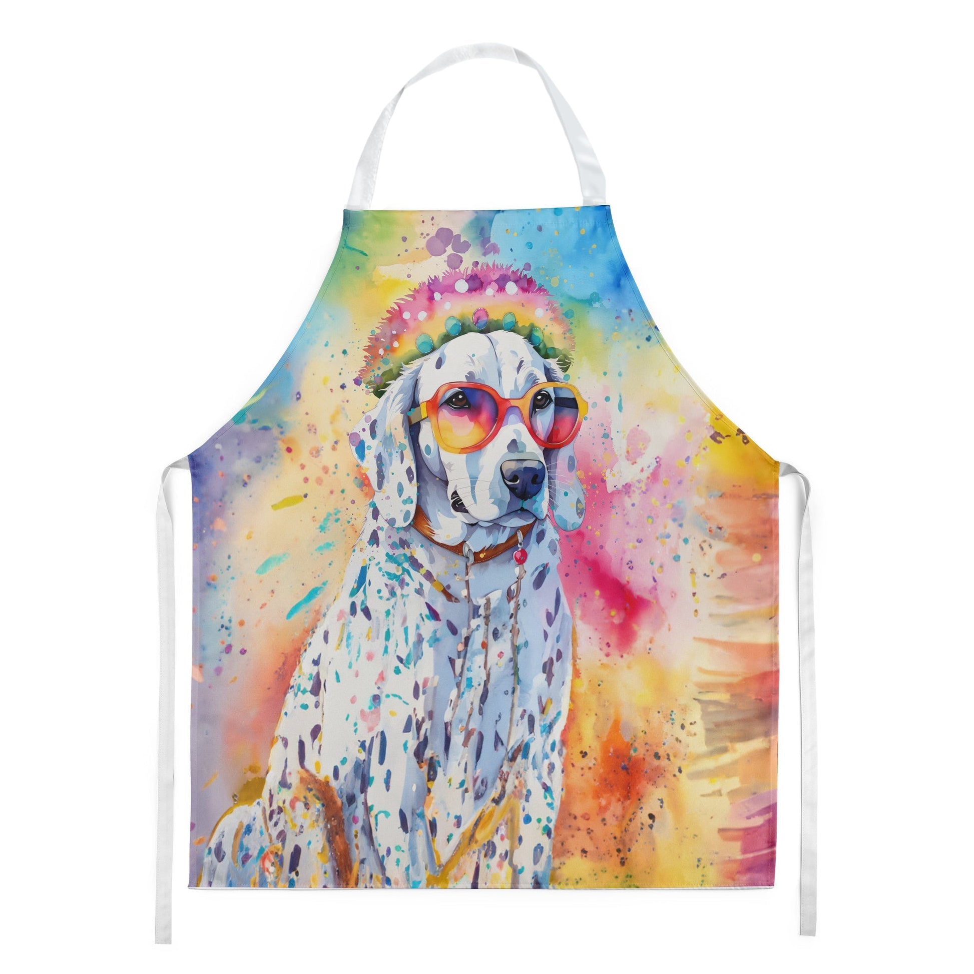 Dalmatian Hippie Dawg Apron - One Color / One Size - Home & Garden - Kitchen Dining & Bar - Table Decoration &