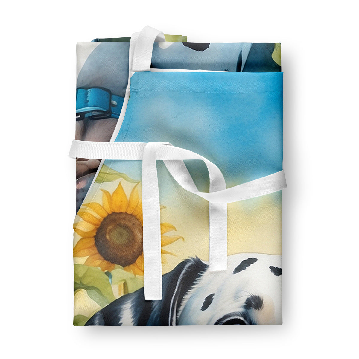 Dalmatian in Sunflowers Apron - One Color / One Size - Home & Garden - Kitchen Dining & Bar - Table Decoration &