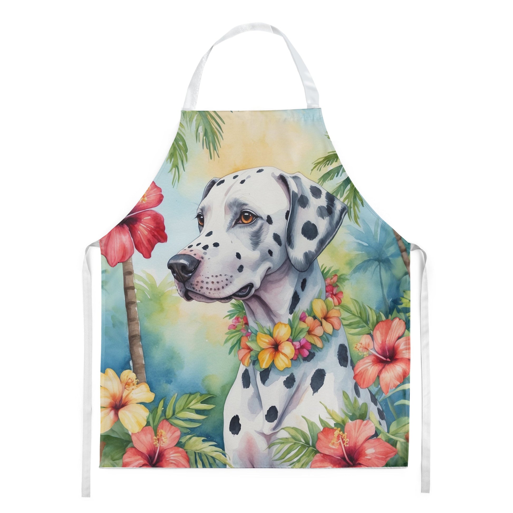 Dalmatian Luau Apron - One Color / One Size - Home & Garden - Kitchen Dining & Bar - Table Decoration & Accessories