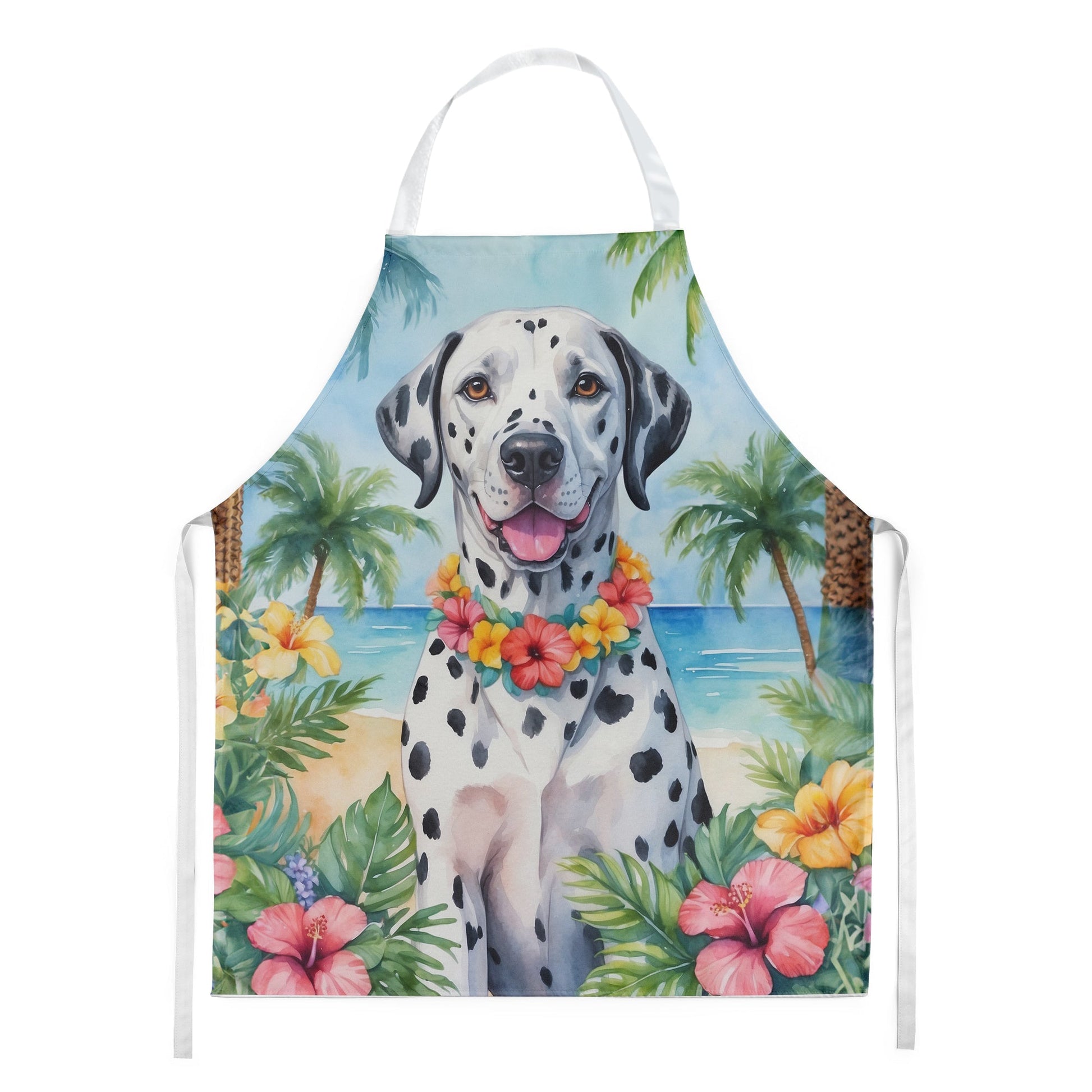 Dalmatian Luau Apron - One Color / One Size - Home & Garden - Kitchen Dining & Bar - Table Decoration & Accessories
