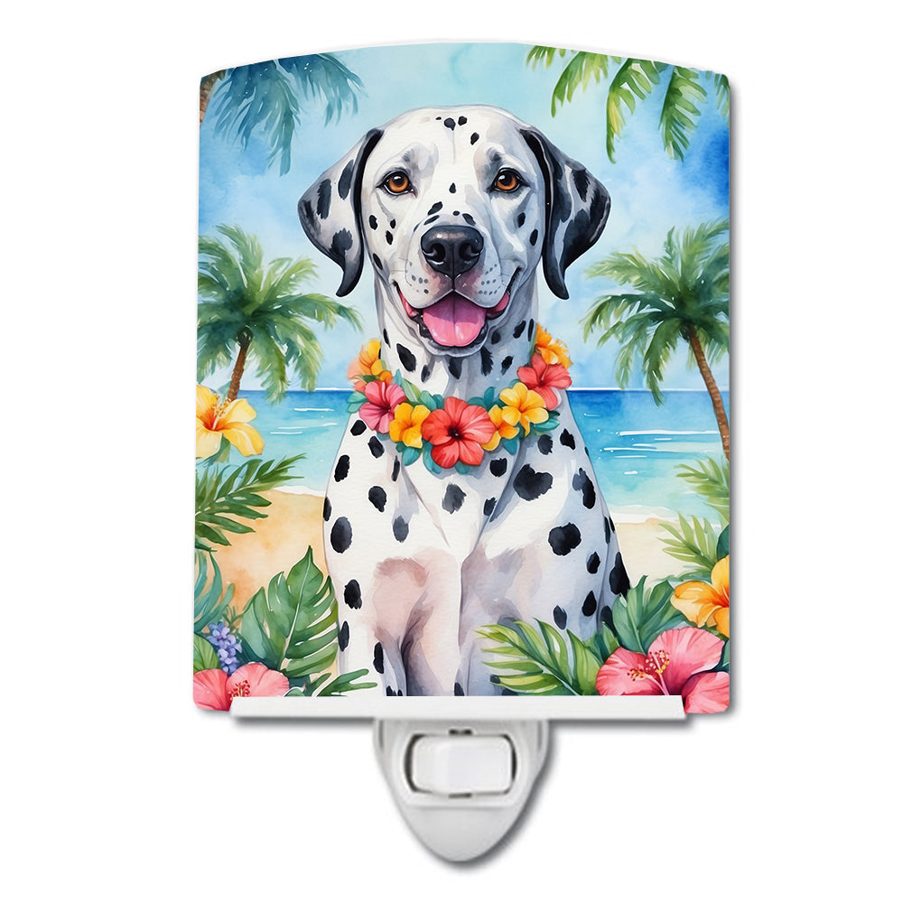 Dalmatian Luau Ceramic Night Light - One Color / One Size - Home & Garden - Home Improvement - Lights & Lighting