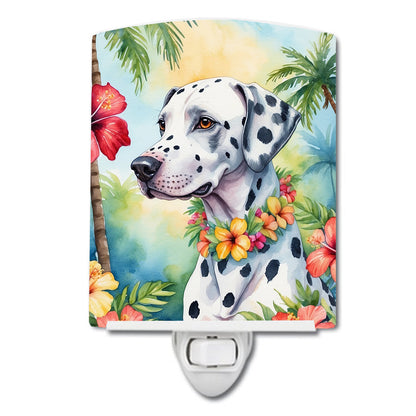Dalmatian Luau Ceramic Night Light - One Color / One Size - Home & Garden - Home Improvement - Lights & Lighting