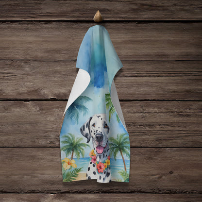 Dalmatian Luau Kitchen Towel - One Color / One Size - Home & Garden - Home Textile - Towels