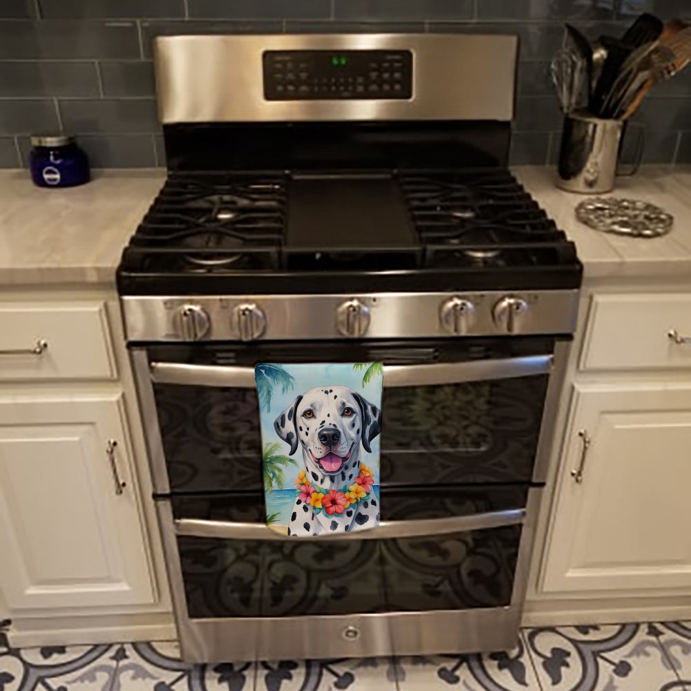 Dalmatian Luau Kitchen Towel - One Color / One Size - Home & Garden - Home Textile - Towels
