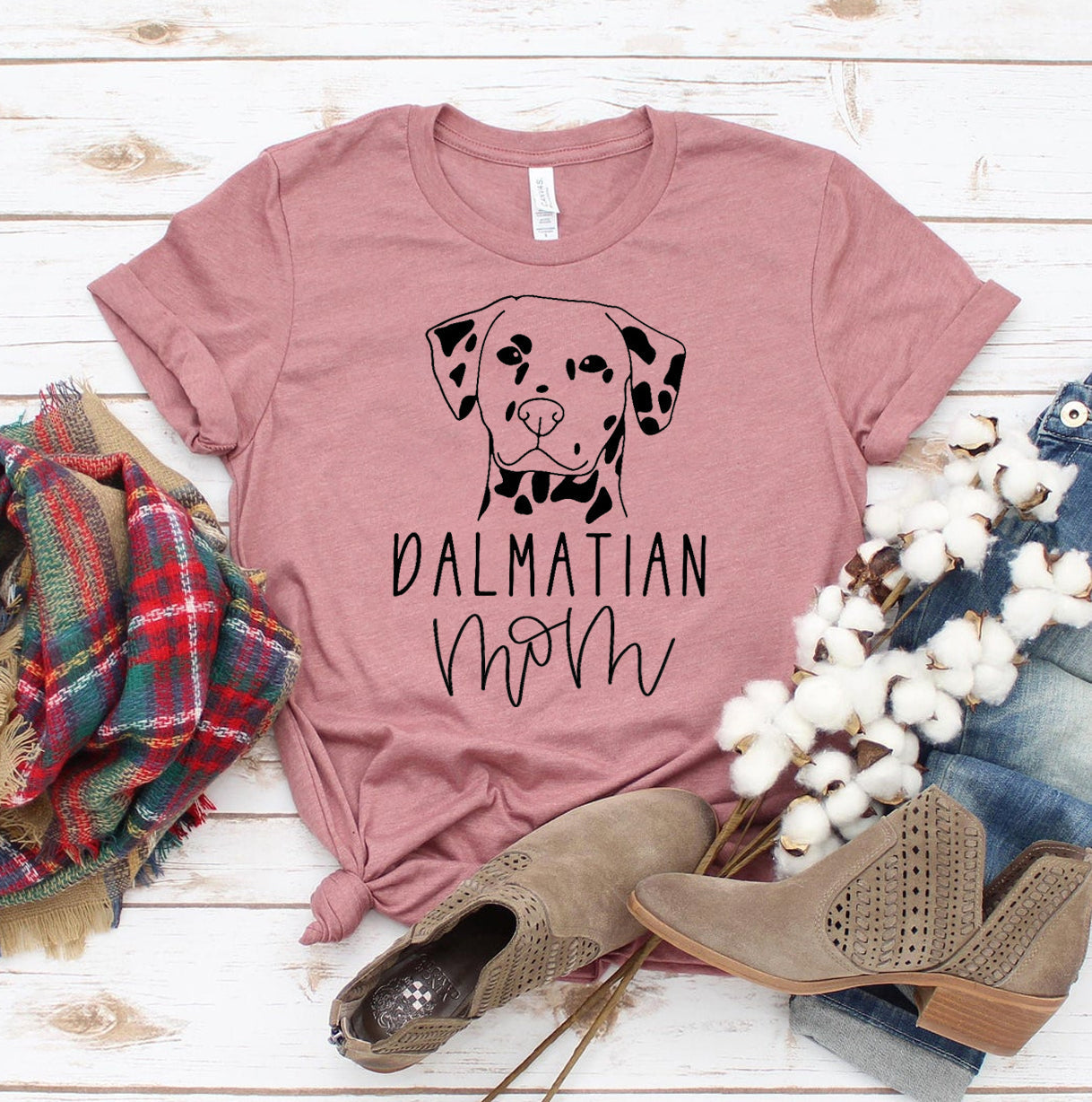 Dalmatian Mom T-Shirt - Women’s Fashion - Women’s Clothing - Tops & Tees - T-Shirts