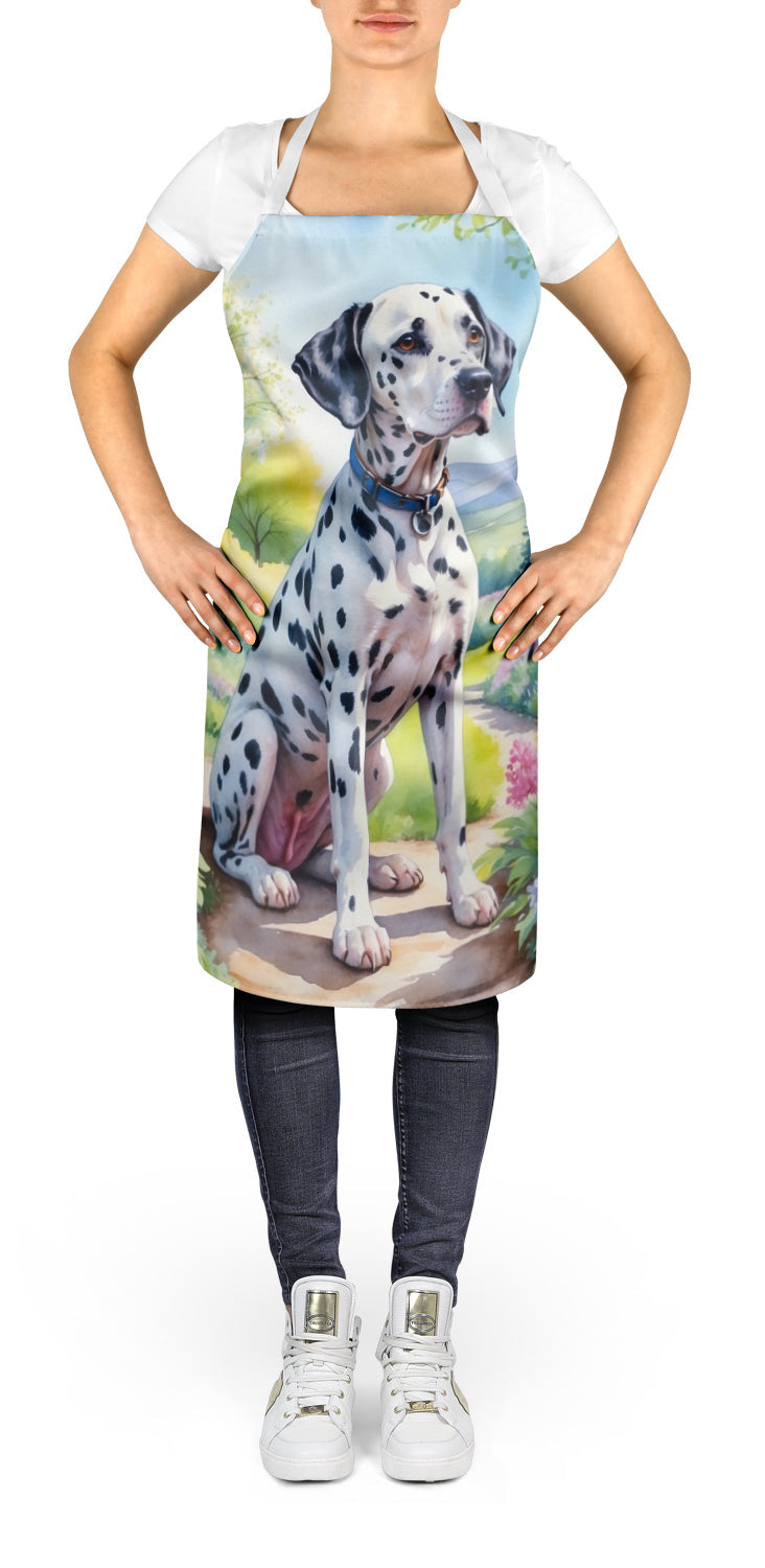 Dalmatian Spring Path Apron - One Color / One Size - Home & Garden - Kitchen Dining & Bar - Table Decoration &