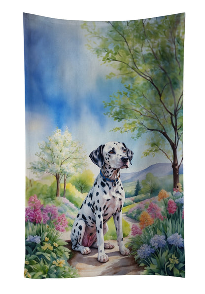 Dalmatian Spring Path Kitchen Towel - One Color / One Size - Home & Garden - Home Textile - Towels