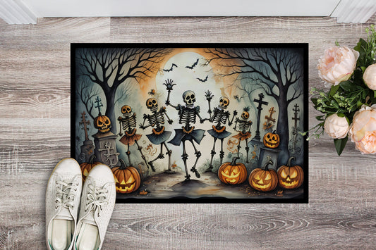 Dancing Skeletons Spooky Halloween Doormat - One Color / One Size - Home & Garden - Home Textile - Carpets & Rugs