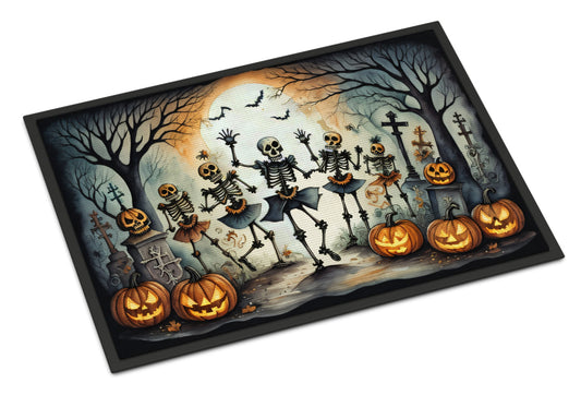 Dancing Skeletons Spooky Halloween Doormat - One Color / One Size - Home & Garden - Home Textile - Carpets & Rugs