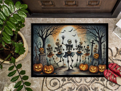Dancing Skeletons Spooky Halloween Doormat - One Color / One Size - Home & Garden - Home Textile - Carpets & Rugs