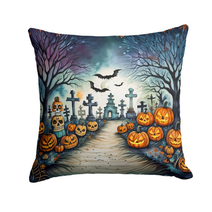 Day of the Dead Spooky Halloween Throw Pillow - One Color / One Size - Home & Garden - Home Textile - Pillows