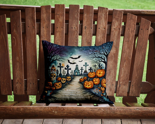 Day of the Dead Spooky Halloween Throw Pillow - One Color / One Size - Home & Garden - Home Textile - Pillows