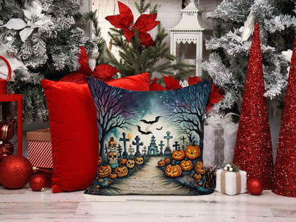 Day of the Dead Spooky Halloween Throw Pillow - One Color / One Size - Home & Garden - Home Textile - Pillows