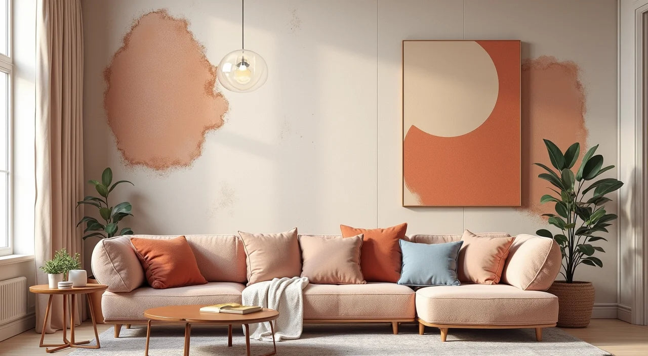 Warm metallic accents and jewel tones define sophisticated winter interiors.