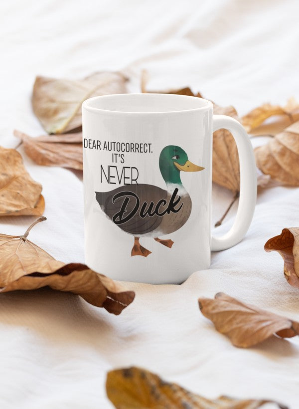 Dear Autocorrect Mug - One Color / One Size - Home & Garden - Kitchen Dining & Bar - Coffeeware