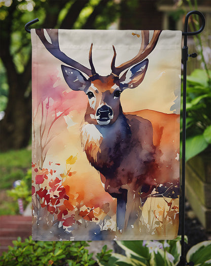 Deer Garden Flag - One Color / One Size - Home & Garden - Home Decor - Flags Banners & Accessories
