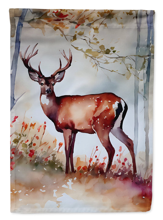 Deer Garden Flag - One Color / One Size - Home & Garden - Home Decor - Flags Banners & Accessories