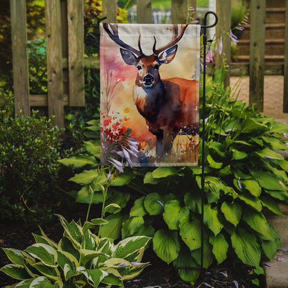 Deer Garden Flag - One Color / One Size - Home & Garden - Home Decor - Flags Banners & Accessories