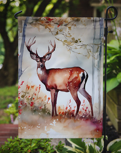 Deer Garden Flag - One Color / One Size - Home & Garden - Home Decor - Flags Banners & Accessories