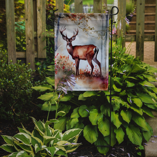 Deer Garden Flag - One Color / One Size - Home & Garden - Home Decor - Flags Banners & Accessories