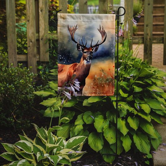 Deer Garden Flag - One Color / One Size - Home & Garden - Home Decor - Flags Banners & Accessories