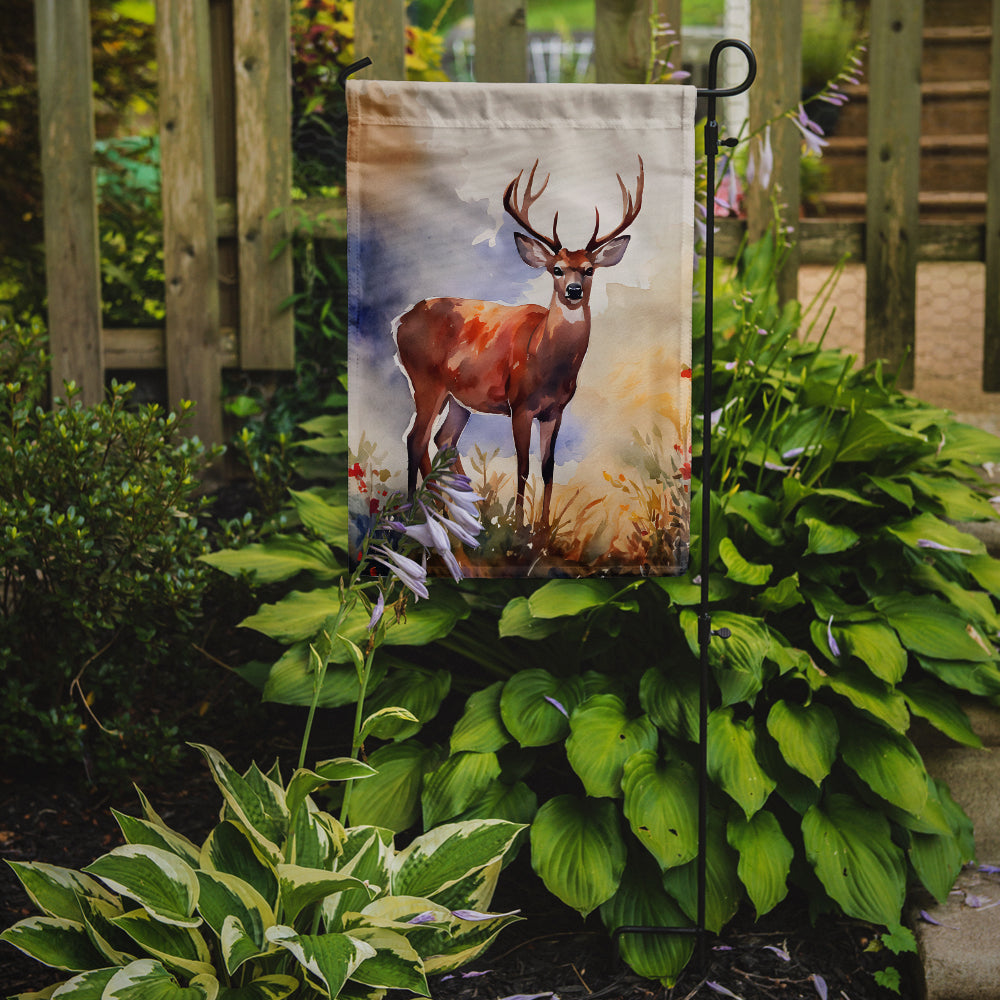 Deer Garden Flag - One Color / One Size - Home & Garden - Home Decor - Flags Banners & Accessories