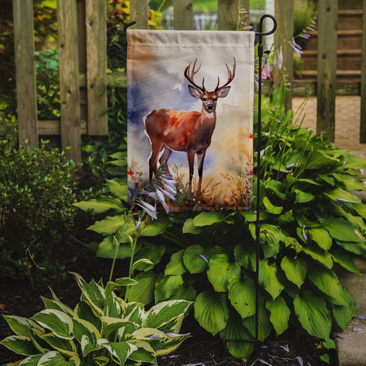 Deer Garden Flag - One Color / One Size - Home & Garden - Home Decor - Flags Banners & Accessories