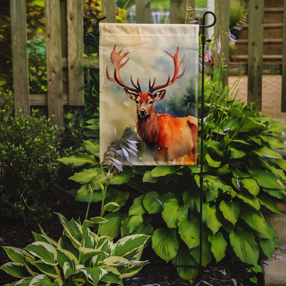 Deer Stag Garden Flag - One Color / One Size - Home & Garden - Home Decor - Flags Banners & Accessories