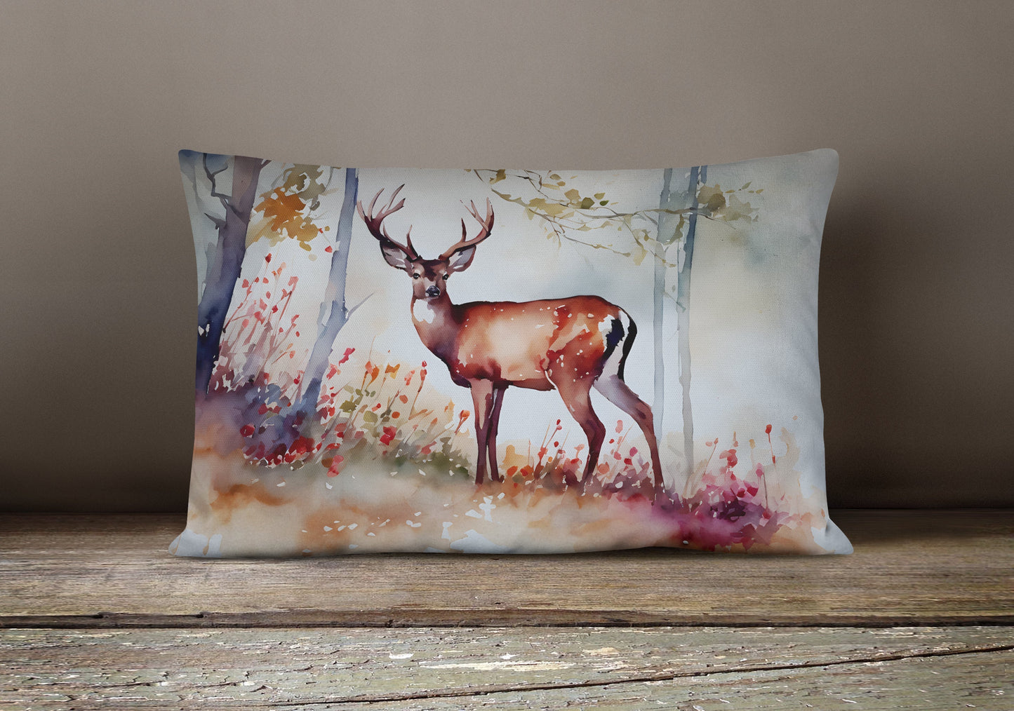 Deer Throw Pillow - One Color / One Size - Home & Garden - Home Textile - Pillows