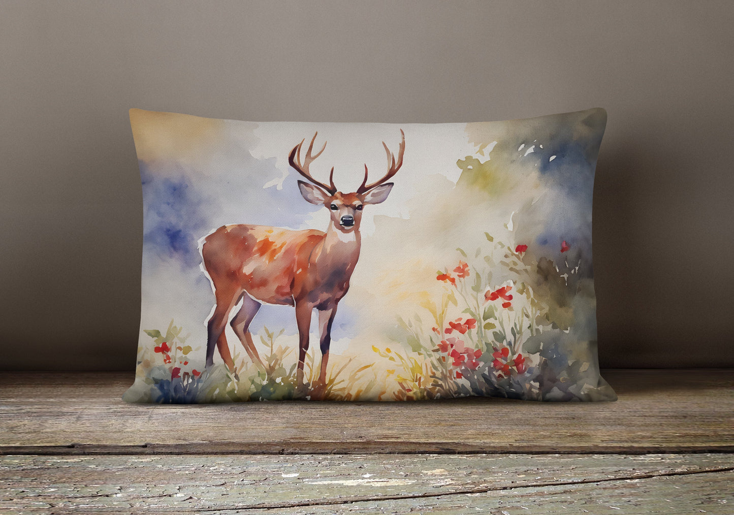 Deer Throw Pillow - One Color / One Size - Home & Garden - Home Textile - Pillows