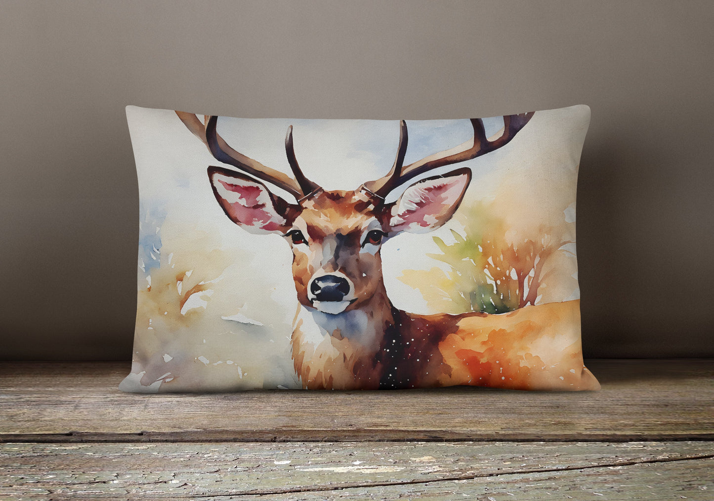 Deer Throw Pillow - One Color / One Size - Home & Garden - Home Textile - Pillows