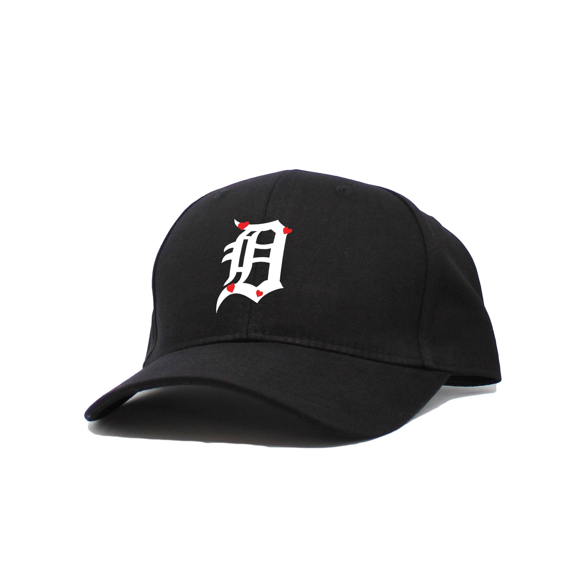 Detroit Hearts Dad Hat - Men’s Fashion - Men’s Accessories - Men’s Hats - Men’s Baseball Caps