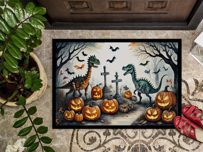 Dinosaurs Spooky Halloween Doormat - One Color / One Size - Home & Garden - Home Textile - Carpets & Rugs