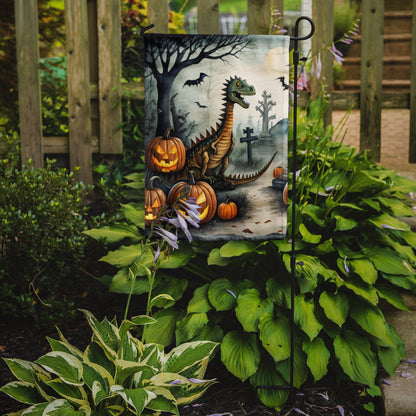 Dinosaurs Spooky Halloween Garden Flag - One Color / One Size - Home & Garden - Home Decor - Flags Banners & Accessories