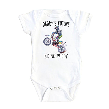 Dirt Bike Daddy - Baby Boy Girl Clothes Infant Bodysuit Funny Cute Newborn - Kids & Babies - Mother & Kids - Boys’ Baby