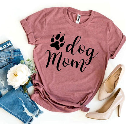 Dog Mom T-Shirt - Women’s Fashion - Women’s Clothing - Tops & Tees - T-Shirts