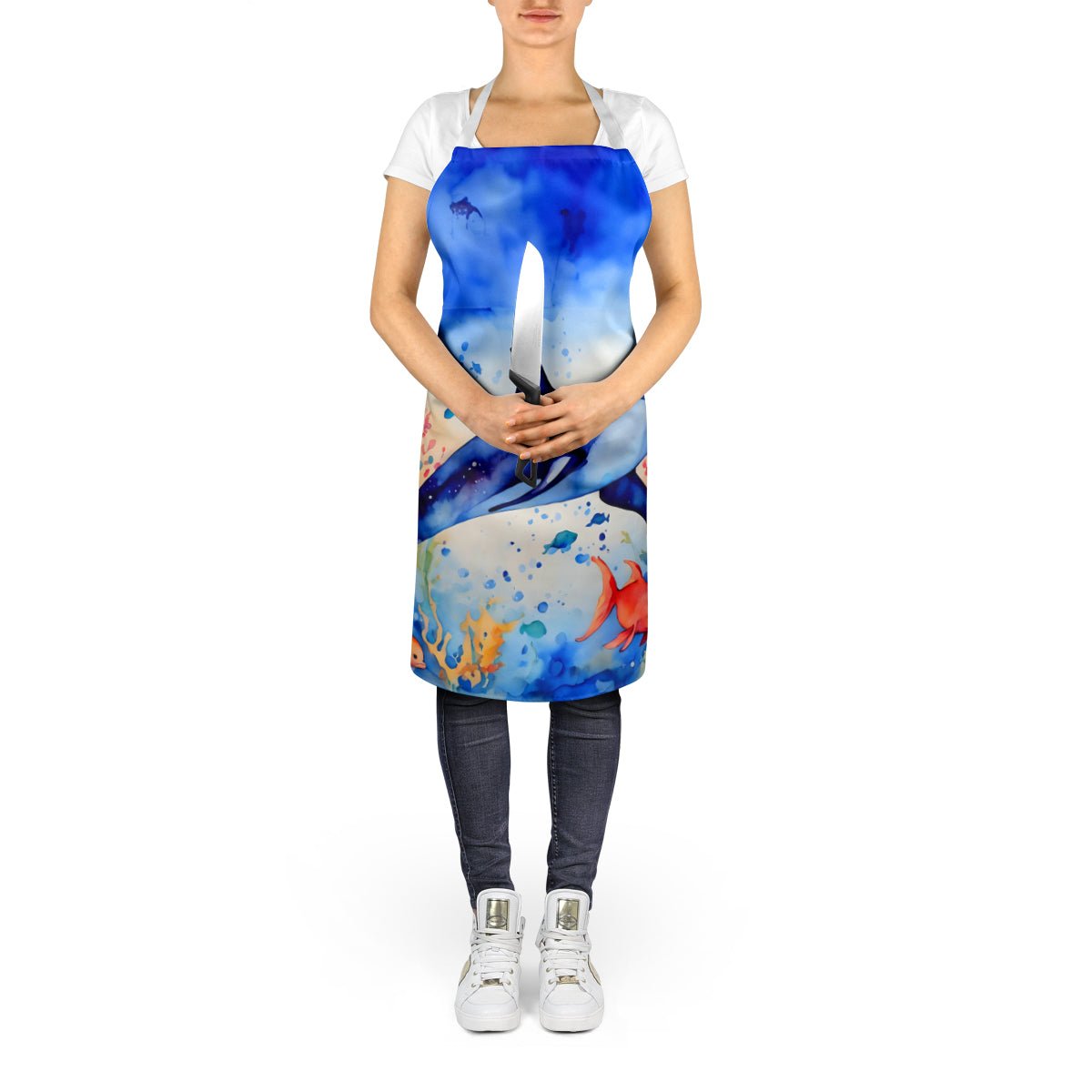 Dolphin Apron - One Color / One Size - Home & Garden - Kitchen Dining & Bar - Table Decoration & Accessories