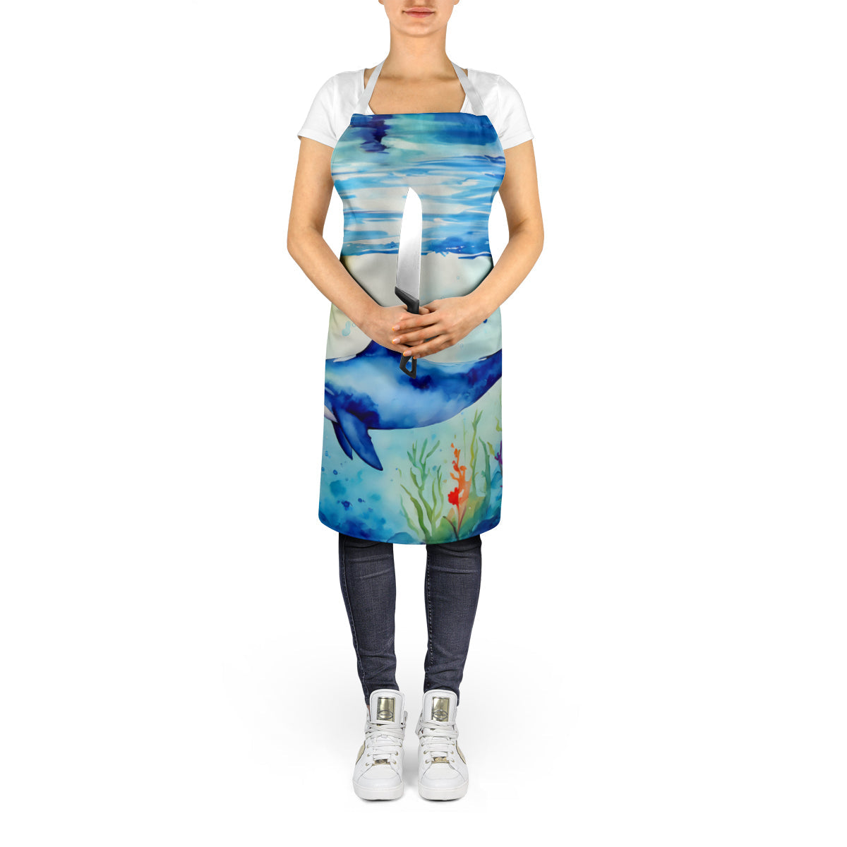 Dolphin Apron - One Color / One Size - Home & Garden - Kitchen Dining & Bar - Table Decoration & Accessories