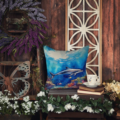 Dolphin Throw Pillow - One Color / One Size - Home & Garden - Home Textile - Pillows