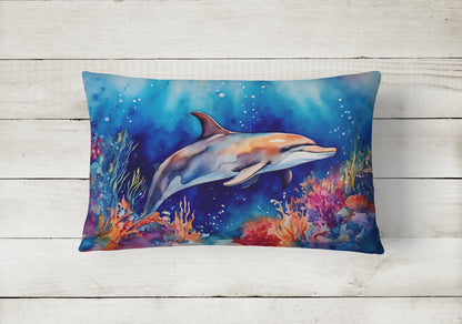 Dolphin Throw Pillow - One Color / One Size - Home & Garden - Home Textile - Pillows