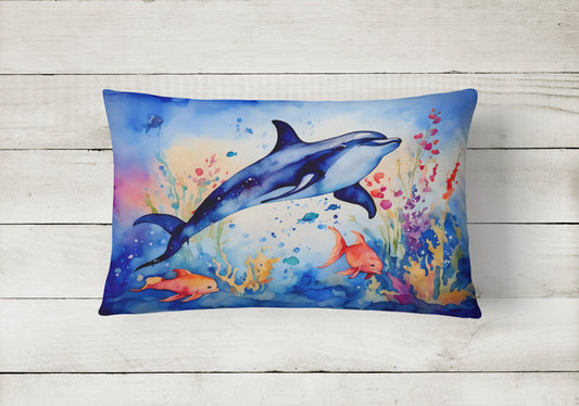 Dolphin Throw Pillow - One Color / One Size - Home & Garden - Home Textile - Pillows
